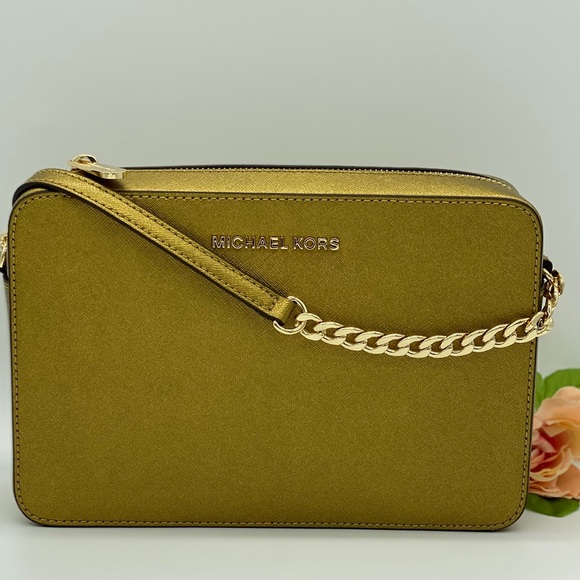 MICHAEL KORS JET SET ITEM LG EW CROSSBODY LEATHER - Picture 12 of 15